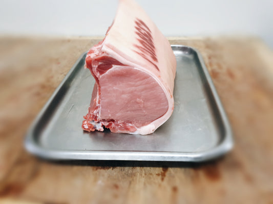 Pork Loin Chinned & Scored