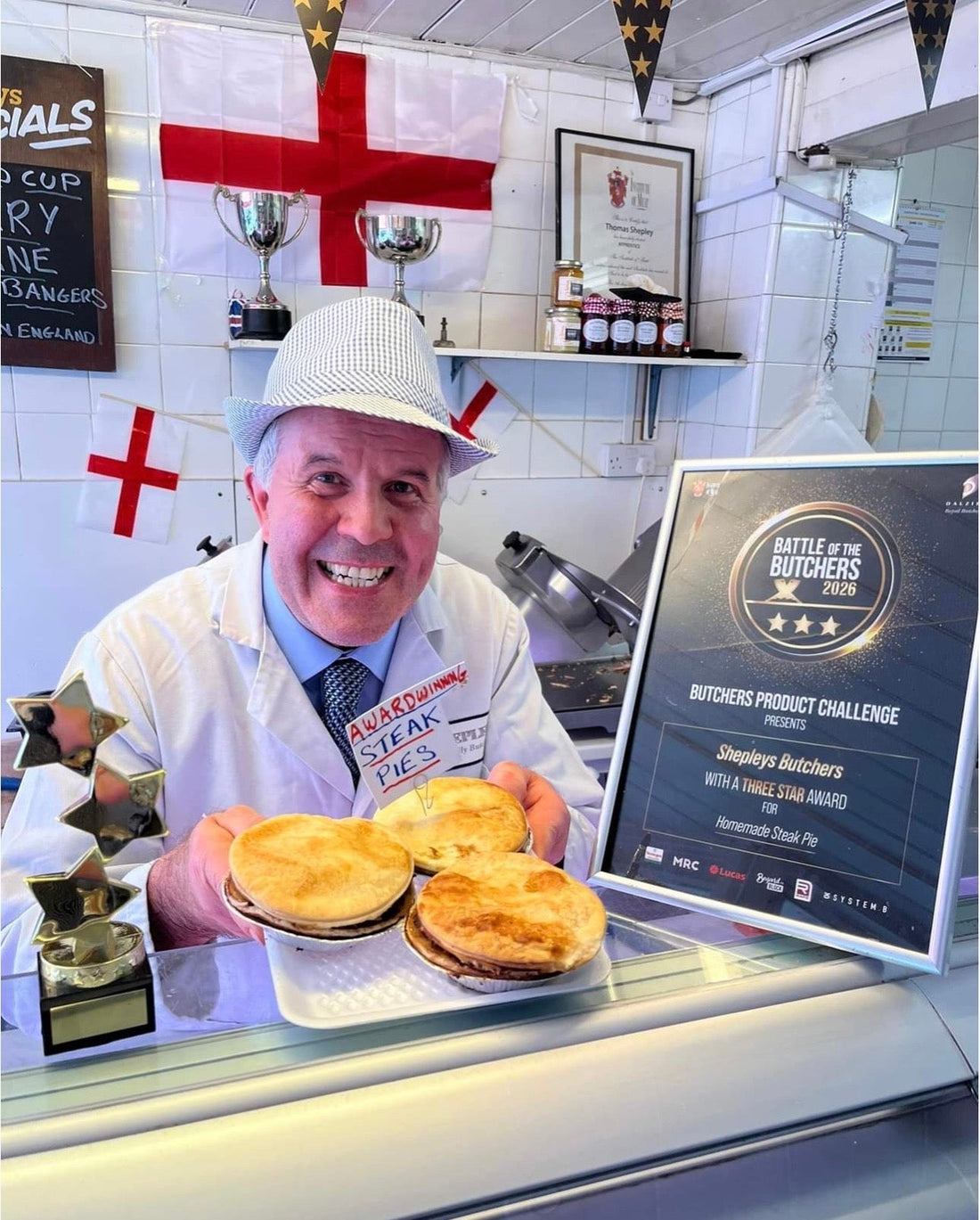 Award Winning Steak Pies "Truly Outstanding Creation"