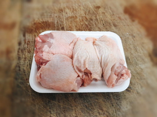 Chicken Thigh boneless skin on 4pk (Free Range) 350 - 400g